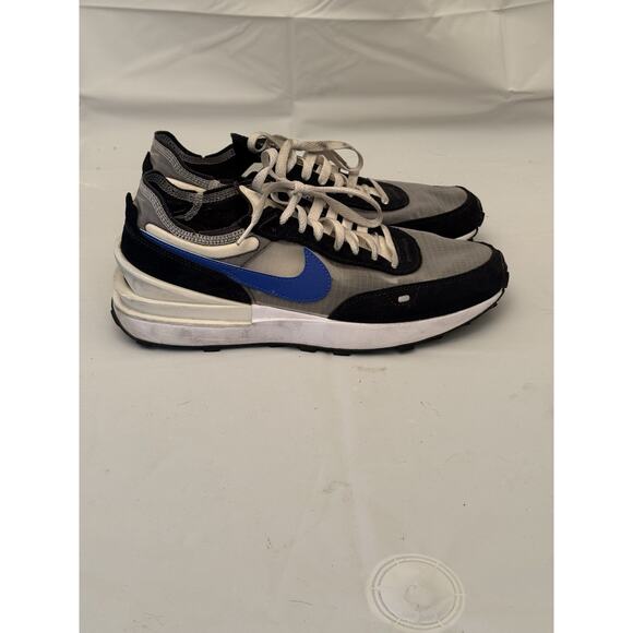 Nike Waffle One SE Phantom Sneakers Hyper Royal Transparent Mesh Men Size 9 - Picture 1 of 9
